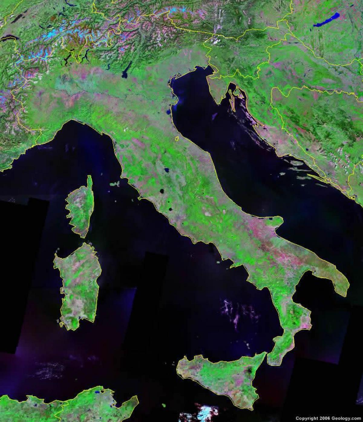 карта неба Италии